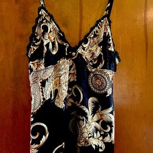 Versace silk camisole